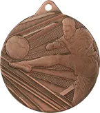 ME001/B medal brązowy d-50 mm tematyczny PIŁKA NOŻNA