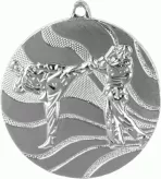 MMC2550/S medal srebrny d-50 mm tematyczny KARATE