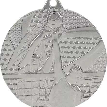 MMC7650/S medal srebrny- siatkówka R- 50 mm, T- 2 mm