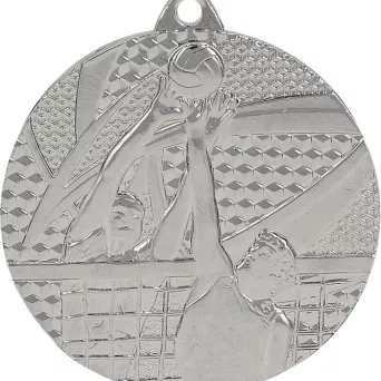 MMC7650/S medal srebrny- siatkówka R- 50 mm, T- 2 mm