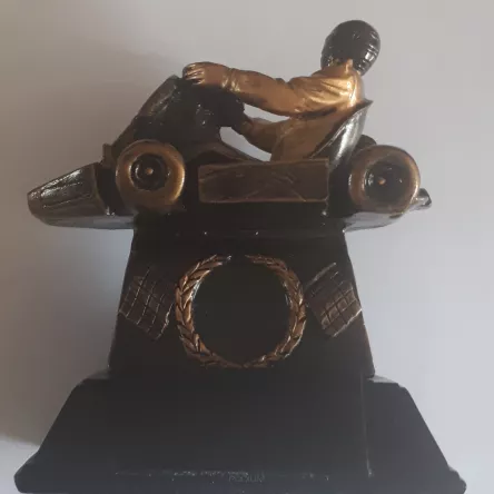 RF9137A Figurka odlewana GOKART h-13 cm 