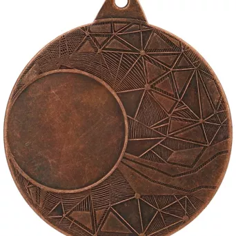 ME0150/B Medal brązowy ogólny z miejscem na emblemat 25 mm d-50mm, grub. 0,15 cm