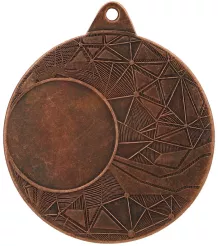 ME0150/B Medal brązowy ogólny z miejscem na emblemat 25 mm d-50mm, grub. 0,15 cm