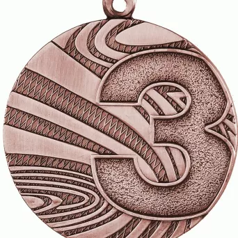 MMC6040/B medal brązowy d-40 mm tematyczny "3 MIEJSCE"