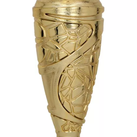 9098A Puchar metalowy złoty h-41 cm, R-160 mm