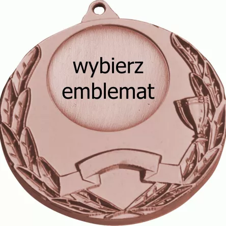 MMC5052/B medal brązowy d-50 mm z miejscem na emblemat d-25 mm