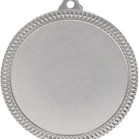 MMC6060/S Medal srebrny na emblemat 50 mm z metalu nieszlachetnego R-60mm, T-3mm
