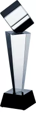 C004 trofeum szklane h-30 cm