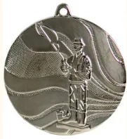 MMC3850/S Medal srebrny WĘDKARSTWO d-50 mm