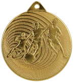 MMC3070/G medal złoty d-70 mm tematyczny PIŁKA NOŻNA