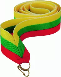 V2-Y/GN/R wstążka żółto-zielono-czerwona 22 mm