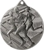 ME004/S medal srebrny d-50 mm tematyczny BIEGI