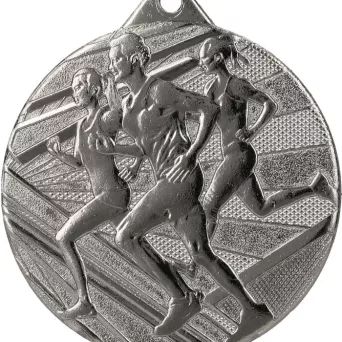ME004/S medal srebrny d-50 mm tematyczny BIEGI