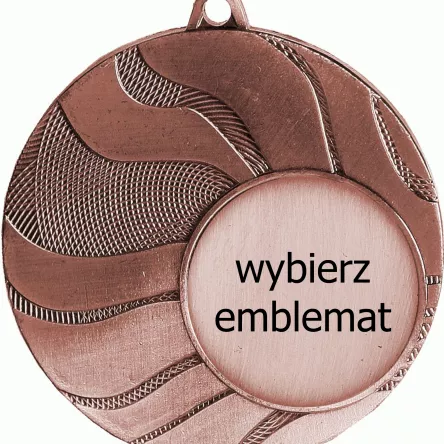 MMC4250/B Medal brązowy ogólny d-50mm t-3mm (emblemat 25mm)