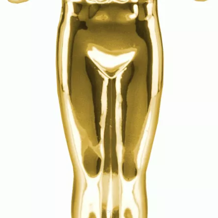 F92A/G Figurka plastikowa złota WIKTOR h-21 cm
