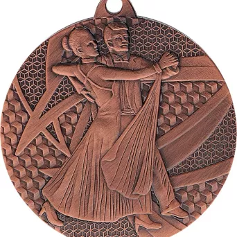MMC7850/B Medal brązowy- taniec - medal stalowy R- 50 mm, T- 2 mm
