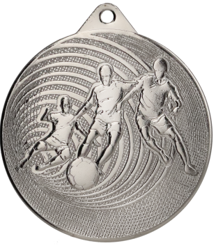 MMC3070/S medal srebrny d-70 mm tematyczny PIŁKA NOŻNA