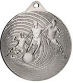 MMC3070/S medal srebrny d-70 mm tematyczny PIŁKA NOŻNA