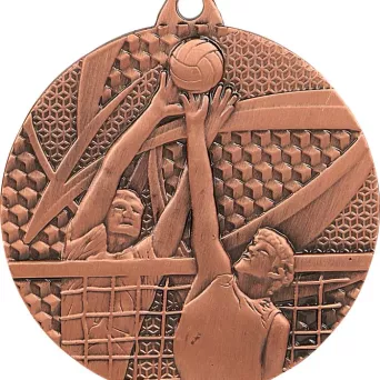 MMC7650/B medal brązowy- siatkówka R- 50 mm, T- 2 mm