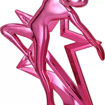 F272/PI Figurka plastikowa - taniec H- 165 mm,