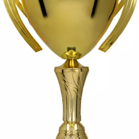 3144C Puchar metalowy złoty h-55 cm, d-18cm