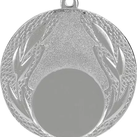 MMC14050/S Medal srebrny ogólny 50mm miejscem na emblemat 25 mm