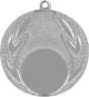 MMC14050/S Medal srebrny ogólny 50mm miejscem na emblemat 25 mm