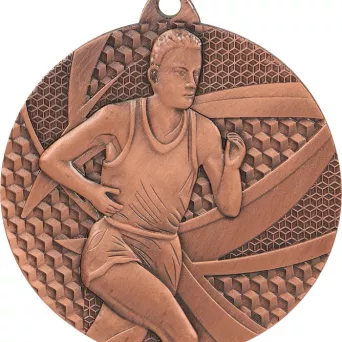 MMC6350/B Medal brązowy- biegi - medal stalowy R- 50 mm, T-2 mm