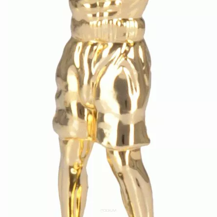 F248/G Figurka plastikowa złota BOKS h-16 cm