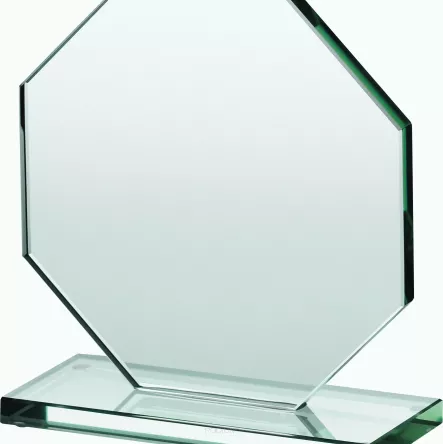 80011 trofeum szklane h-10 cm, grub. 1 cm