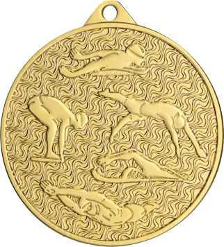 MMC4506/G Medal złoty d-45mm PŁYWANIE