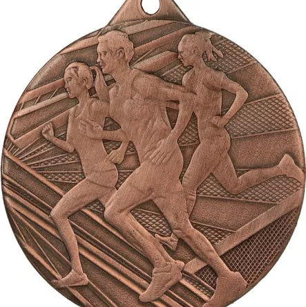ME004/B medal brązowy d-50 mm tematyczny BIEGI