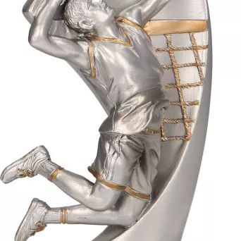 RP2005 Figurka odlewana -siatkówka H-17.5 cm