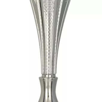 7242B Puchar czarno-srebrny h-38 cm, d-14 cm