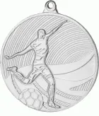 MD12904/S medal srebrny d-50 mm tematyczny PIŁKA NOŻNA
