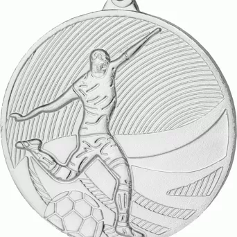 MD12904/S medal srebrny d-50 mm tematyczny PIŁKA NOŻNA