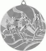 MMC2350/S medal srebrny d-50 mm tematyczny BIEGI