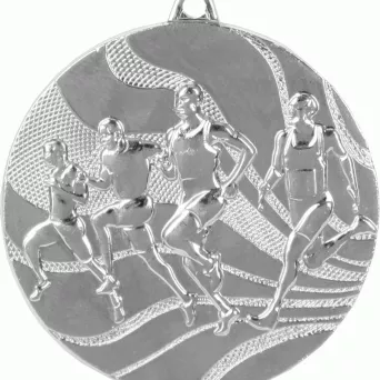 MMC2350/S medal srebrny d-50 mm tematyczny BIEGI