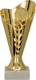 9243C Puchar złoty h-16,5 cm