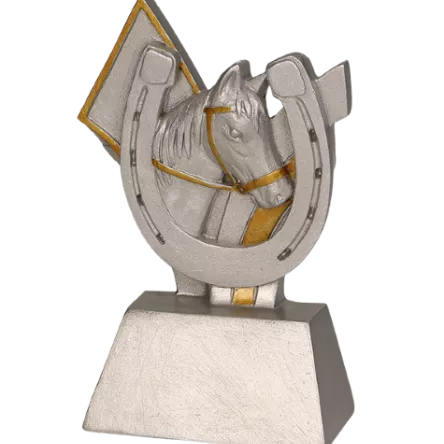 RE024 Figurka odlewana - jazda konna H-10 cm