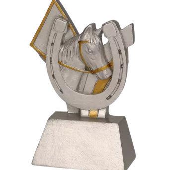 RE024 Figurka odlewana - jazda konna H-10 cm