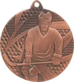 MMC6750/B Medal brązowy- hokej - medal stalowy R- 50 mm, T- 2 mm