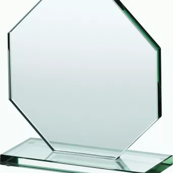 80012 Trofeum szklane h- 15 cm, grub. 1 cm