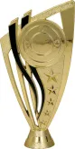 F258/G/BK Figurka plastikowa złota h – 16,5 cm z miejscem na emblemat 50mm