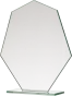 M66C trofeum szklane h- 20,5 cm, grub. 0,6 cm