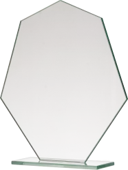 M66C trofeum szklane h- 20,5 cm, grub. 0,6 cm