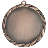 PODMD002/B medal brązowy d-60 mm z miejscem na emblemat d-50 mm