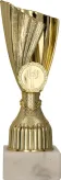 9220C Puchar plastikowy złoty h-17 cm