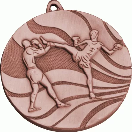 MMC5250/B Medal złoty KICKBOXING d-50 mm