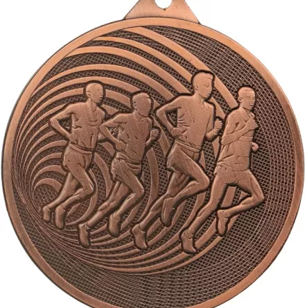 MMC3071/B Medal brązowy- Bieganie - medal stalowy d-70mm, grub. 2,5 mm